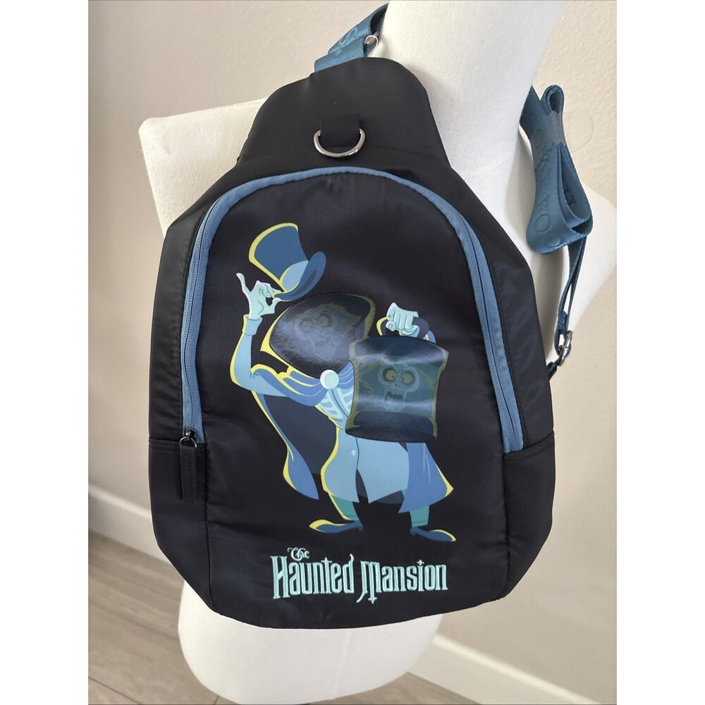 Disney Parks Haunted Mansion Hatbox Ghost Crossbody Bag 2026 New